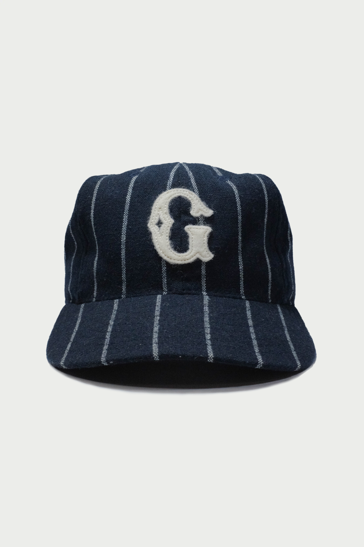 The Logo G (Navy Pinstripe)