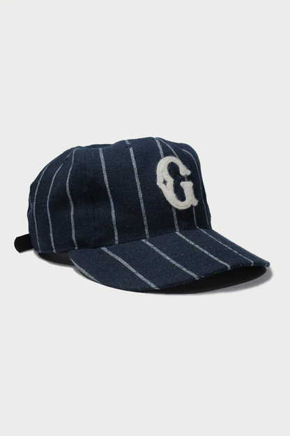 The Logo G (Navy Pinstripe)
